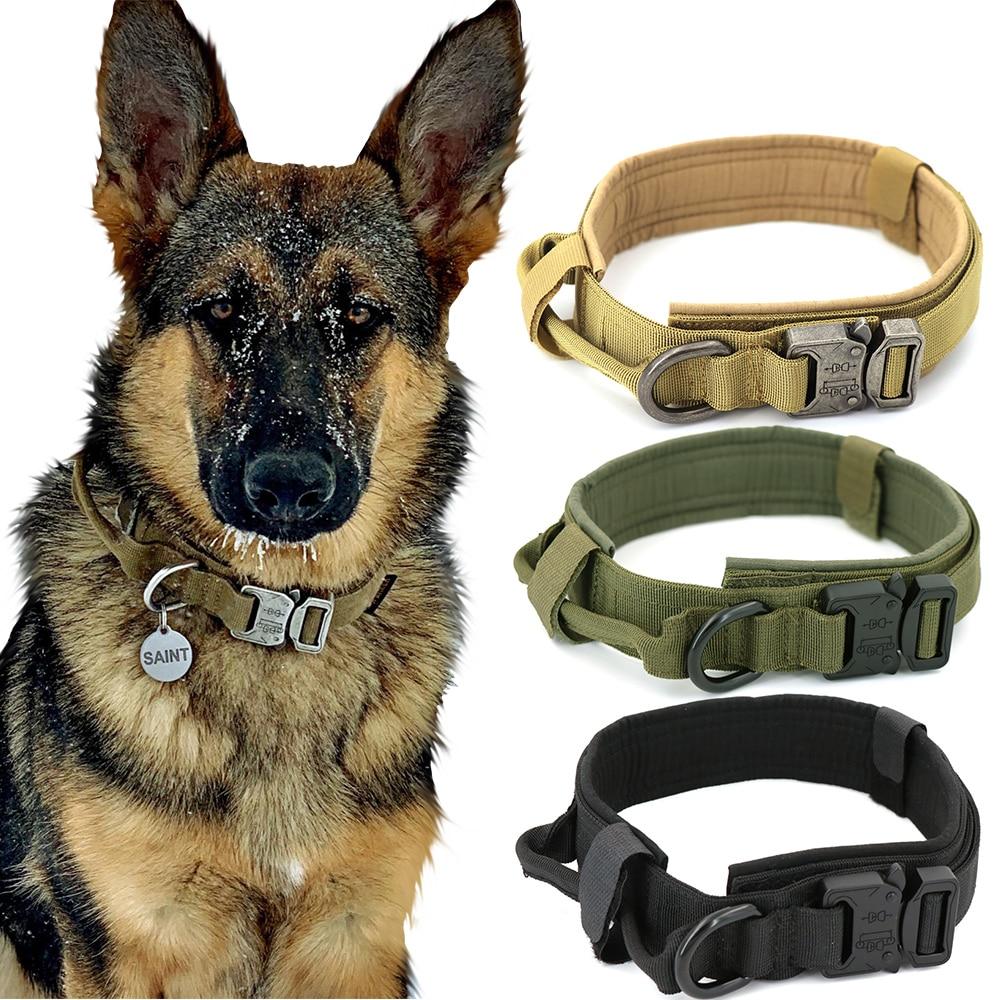 Military Tactical Durable Dog Collar