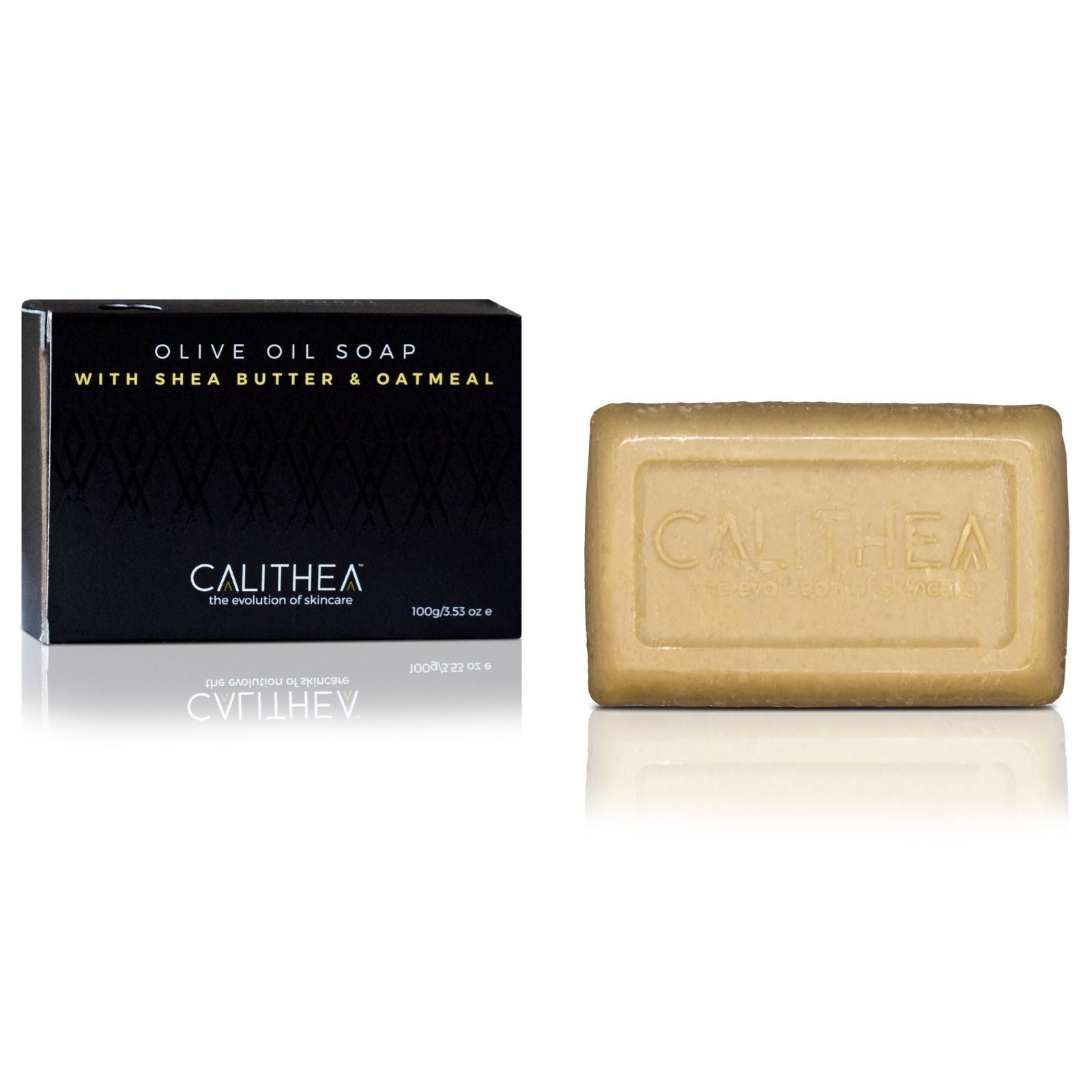 Olive Oil Soap Shea Butter &amp; Oatmeal: 100% Natural Content