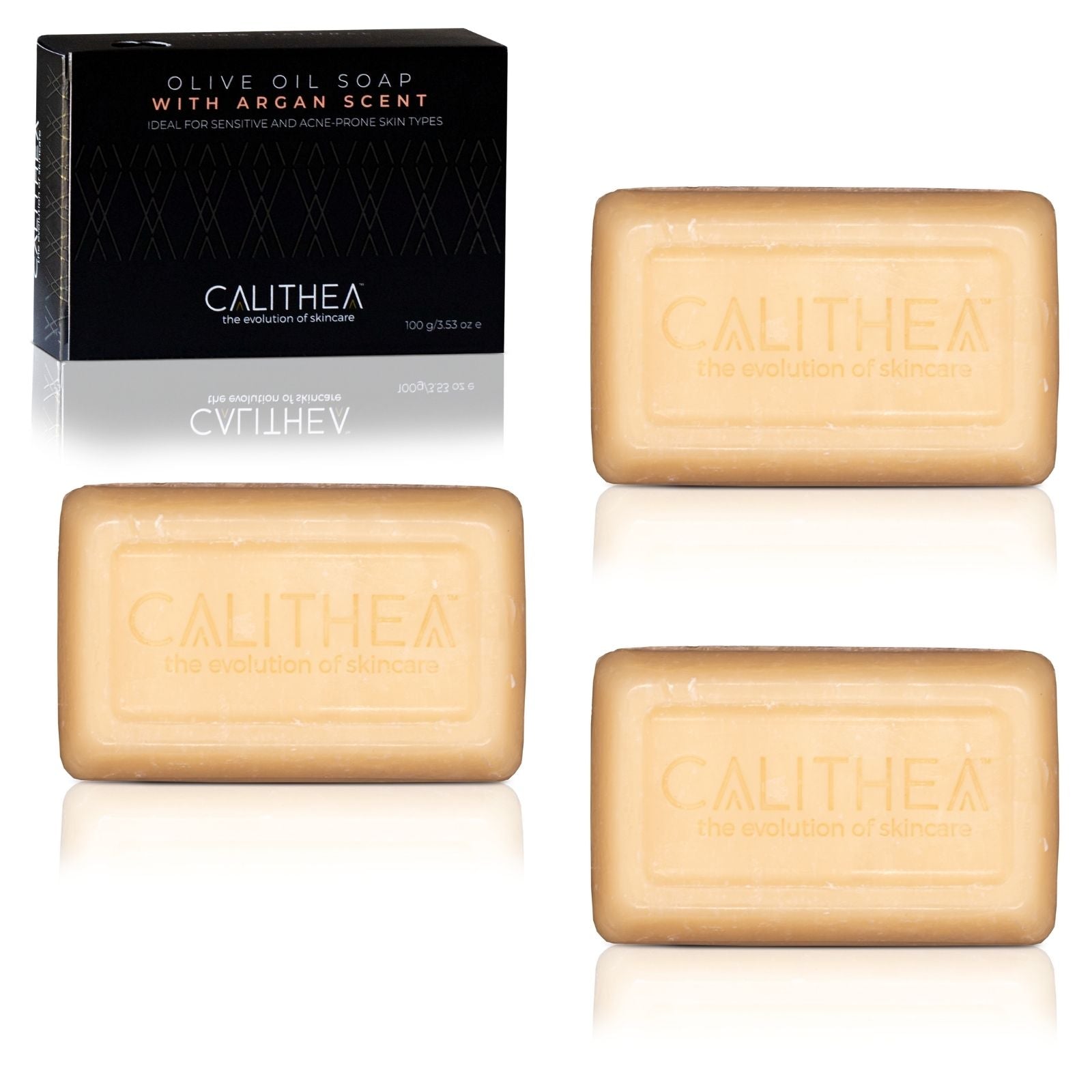 Olive Oil Soap with Argan | 3-Pack
