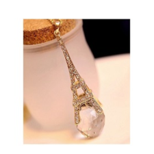Paris Eiffel Tower Prism Sweater Chain