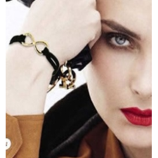 50% off on Gold Infinity Luck Leather Rope Bracele