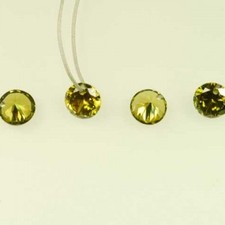 Cubic Zirconi, Faceted Round Shape
