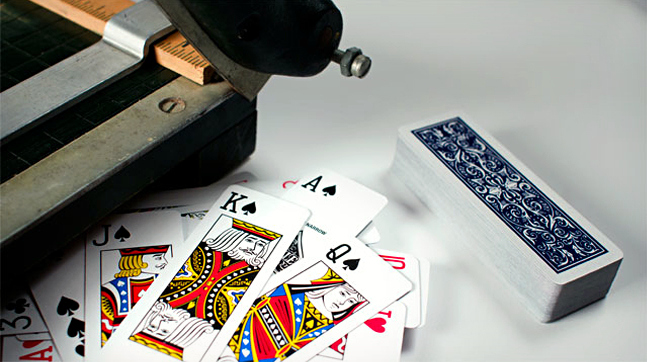 Hoyle Slice Cards - Half Sized Playing Cards