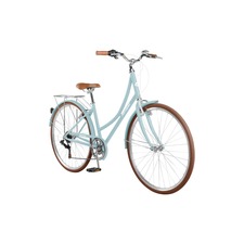 RETROSPEC Beaumont Step Through 7 Speed City Bicycle, Main, color, COOL MINT