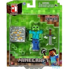 Minecraft, Zombie, Series 1, Action Figurine | Minecraft Toys - GoWowToys