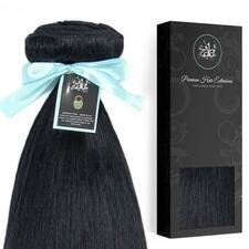 ZALA - 12-/14-INCH JET BLACK CLIP-IN HAIR EXTENSIONS — 100% REMY HAIR EXTENSIONS