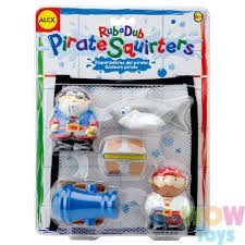 Alex Toys, Rub A Dub ,Pirate Squirters Bath Toy | Ages 6 and Up Kids Toys - GoWowToys