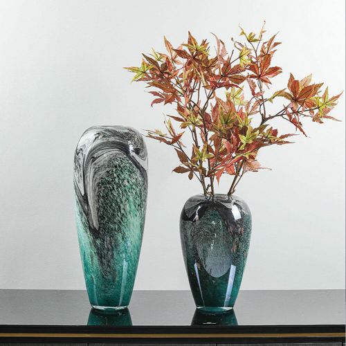 Marble Glass Vase