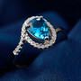 Turquoise birthstone 925 St...