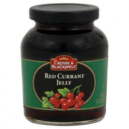 CROSSE & BLACKWELL, JELLY RED CURRANT, 12 OZ, (Pack of 6)