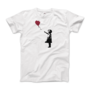 Banksy The Girl with a Red Balloon Artwork T-Shirt