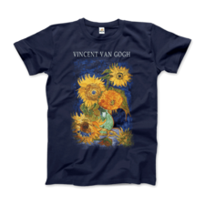 Van Gogh Five Sunflowers 1888, Artwork T-Shirt