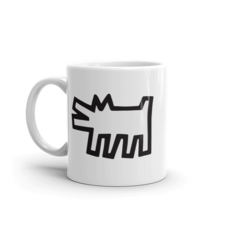 The Barking Dog Icon, 1990 Street Art Mug