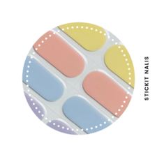 Pastel Me Up Semi-cured Gel Nail Wraps