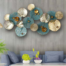 Simple Three-Dimensional Decoration Metal Wall Art Hanging Nordic Iron Wall Decor