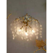 Modern Luxury Gold Crystal Chandelier Lighting Led Chandeliers Light Fixture for Living Room