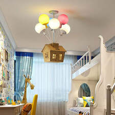 Modern led chandeliers Overhead restaurant living room Childrens room simple chandelier lamp