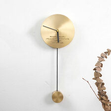 Gold Wall Clock