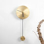 Gold Wall Clock