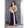 Joyful Nevy Blue Designer Saree