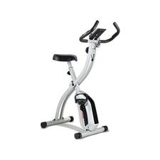 Folding Exercise Bike, Foldable Stationary Bike with Magnetic Resistance Indoor Cycling Upright Bike Adjustable Large Seat, Pulse Sensor Digital Monitor Cardio Workout for Home Gym