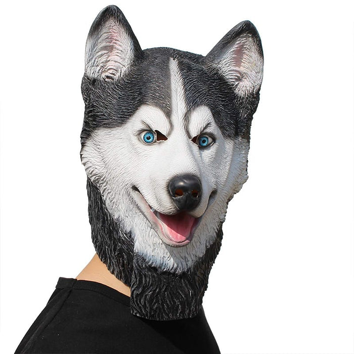 Dog Head Husky Mask
