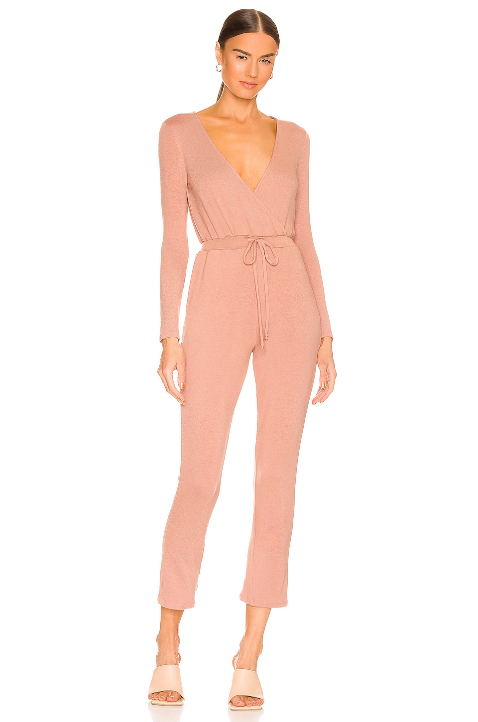Lovers and Friends Frankie Jumpsuit in Latte Brown | REVOLVE