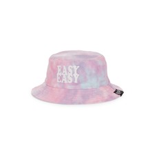 BLOOD BROTHER Easy Reversible Tie Dye Cotton Bucket Hat, Main, color, TIE DYE AND WHITE