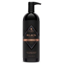 JACK BLACK Jumbo Black Reserve Body &amp; Hair Cleanser, Main, color, NO COLOR