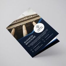 Brochures A5 (A4 folded to A5)