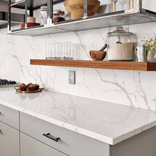 Carrera Quartz Worktops, Kitchentop