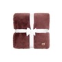 UGG® Euphoria Throw Blanket, Main, color, MULBERRY