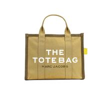 Marc Jacobs The Small Colorblocked Tote Bag in Slate Green Multi | REVOLVE