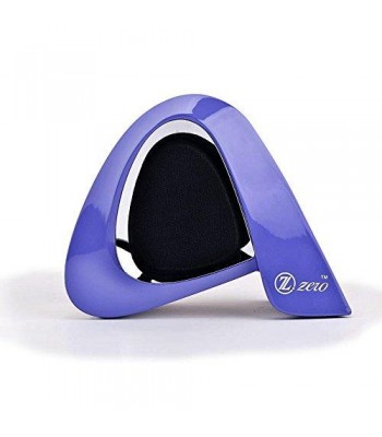 Zzero Wireless Portable Bluetooth Speaker for Mobile Devices & Music Player Color Purple