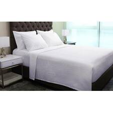 Puff Jacquard Ripple Weave | 100 polyester decorative top sheet