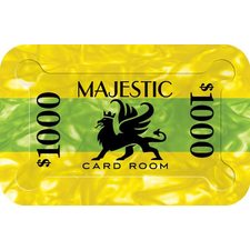 Majestic $1000 Poker Plaques