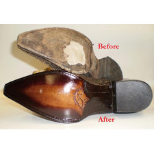 MEN'S LEATHER FULL SOLE REPLACEMENT