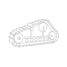 79039445 TRACK NUT M18-1.50 SQUARE
