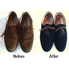 MEN'S SHOE DYEING