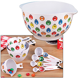 M&M's® Mixing Bowl And Meas...