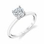 Solitaire Engagement Ring - Dominique
