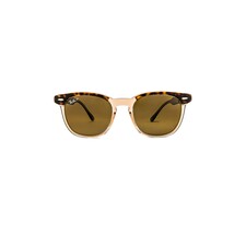 Ray-Ban Hawkeye in Havana, Transparent Brown, &amp; Brown Gradient Polar | REVOLVE