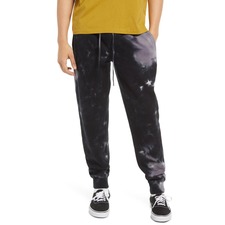 RVCA Men's Tonally Tie Dye Joggers, Main, color, BLACK MARBLE TIE DYE