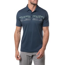 TRAVISMATHEW Drop Anchor Piqué Polo, Main, color, INSIGNIA
