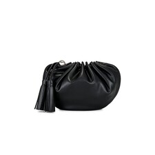 Simon Miller Vegan Fava Clutch in Black | REVOLVE