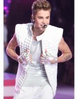Justin Bieber White Quilted...