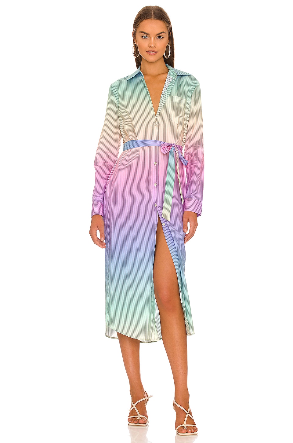 Le Superbe Girlfriend Cover Up Dress in Ombre Sky | REVOLVE