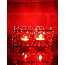 Buy Crystal Handmade Beaded Natural Candle Holder Online At Rajrang