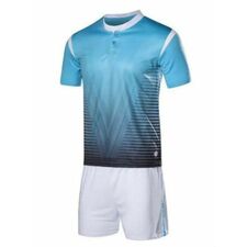 Light Blue and White Football Kit Manufacturer