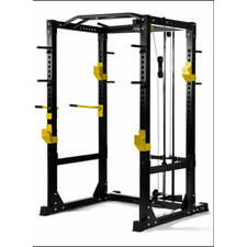 Heavy Duty Power Cage with Lat Tower &amp; Chin / Dip Station IN STOCK